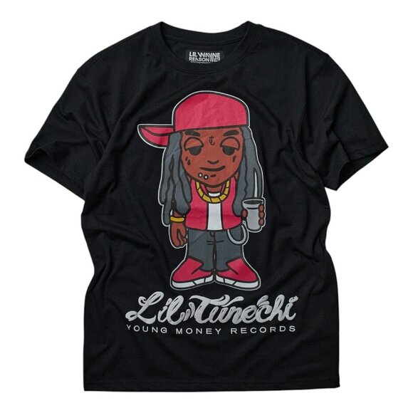 Lil Wayne Tunechi T-Shirt Tee Black YMCMB Weezy Rap Men's - Picture 1 of 7